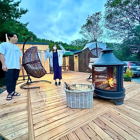 Hôtel Fuji Dome Glamping à Fujikawaguchiko Extérieur photo