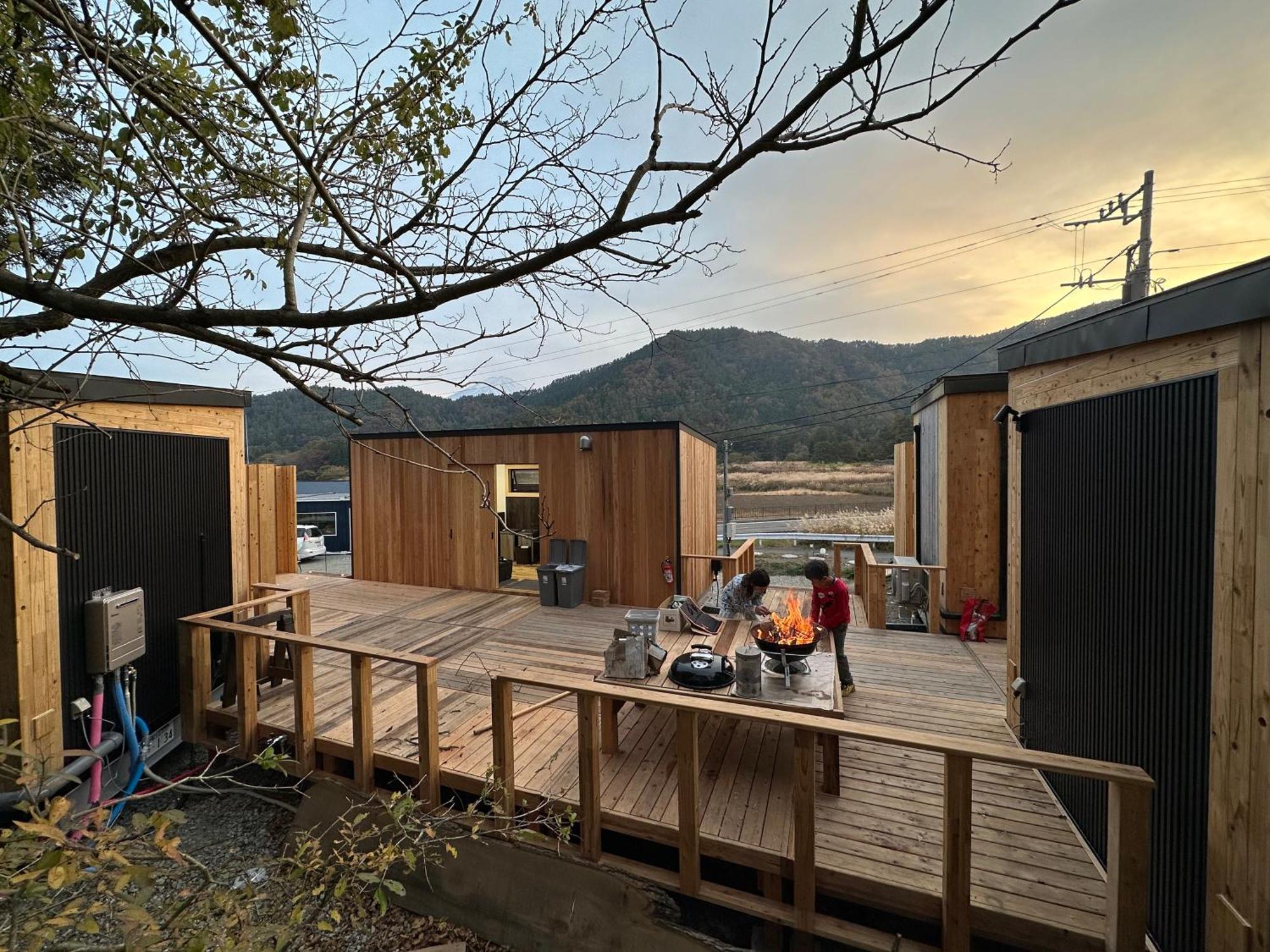 Hôtel Fuji Dome Glamping à Fujikawaguchiko Extérieur photo