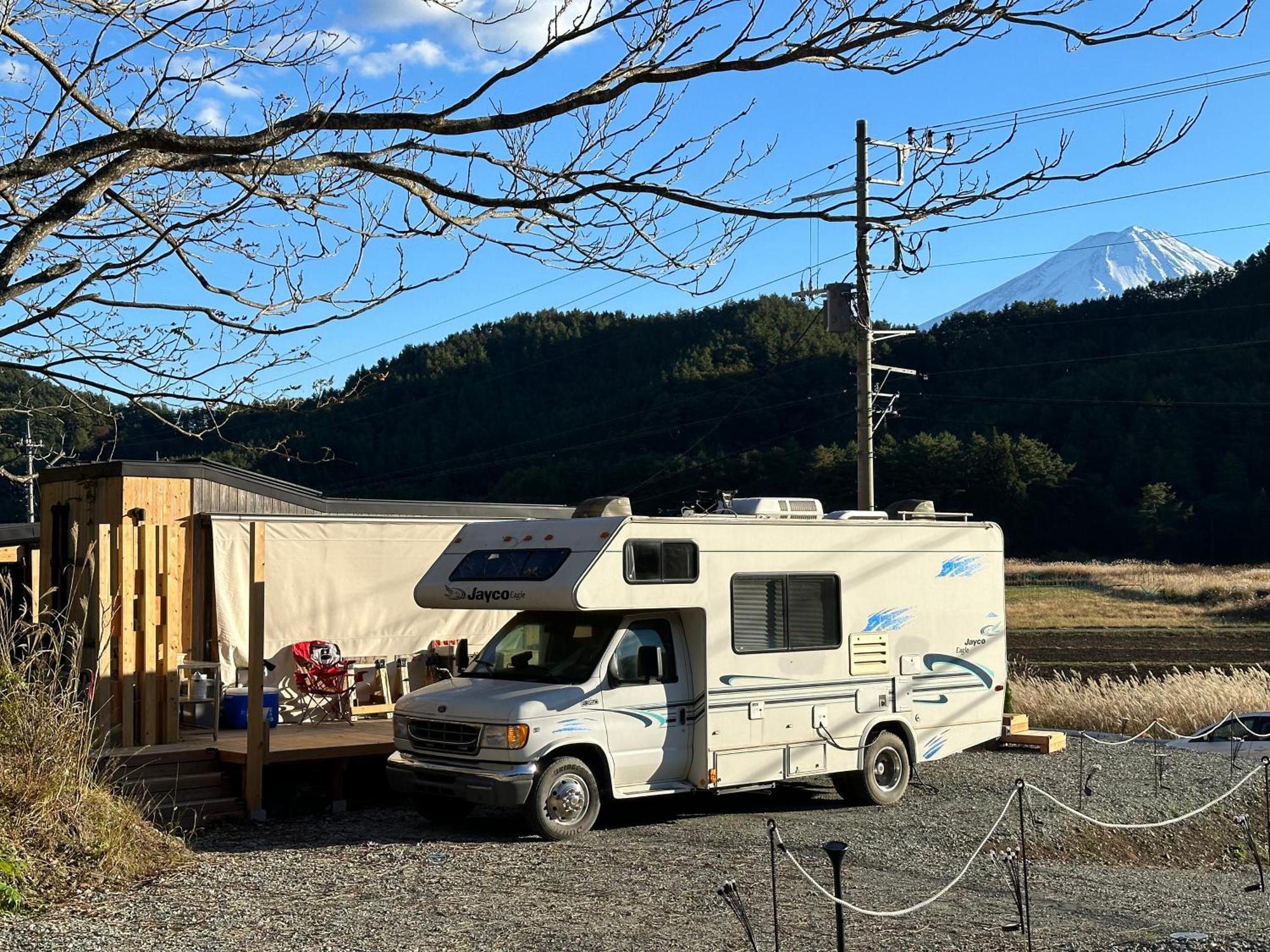 Hôtel Fuji Dome Glamping à Fujikawaguchiko Extérieur photo