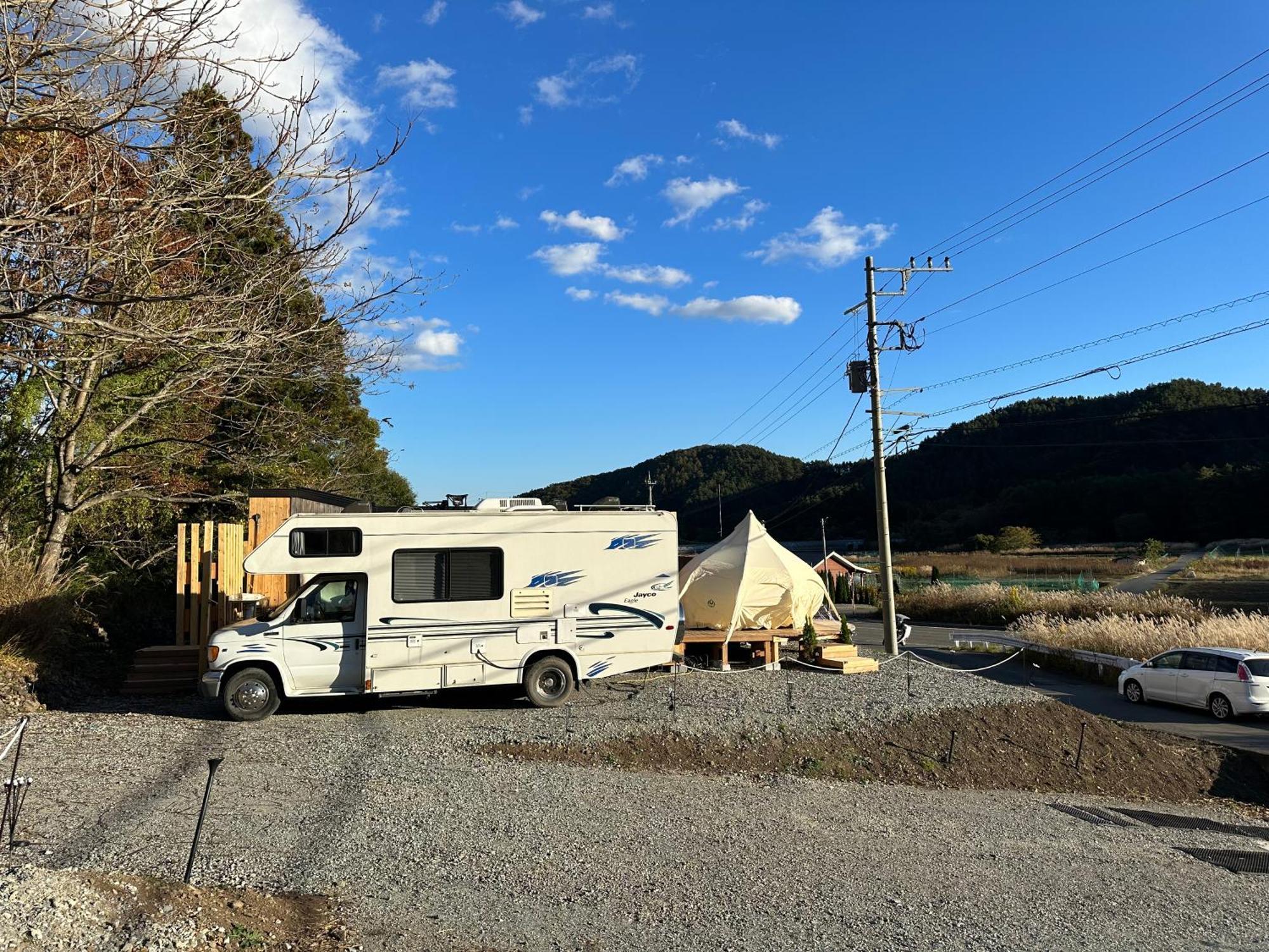 Hôtel Fuji Dome Glamping à Fujikawaguchiko Extérieur photo