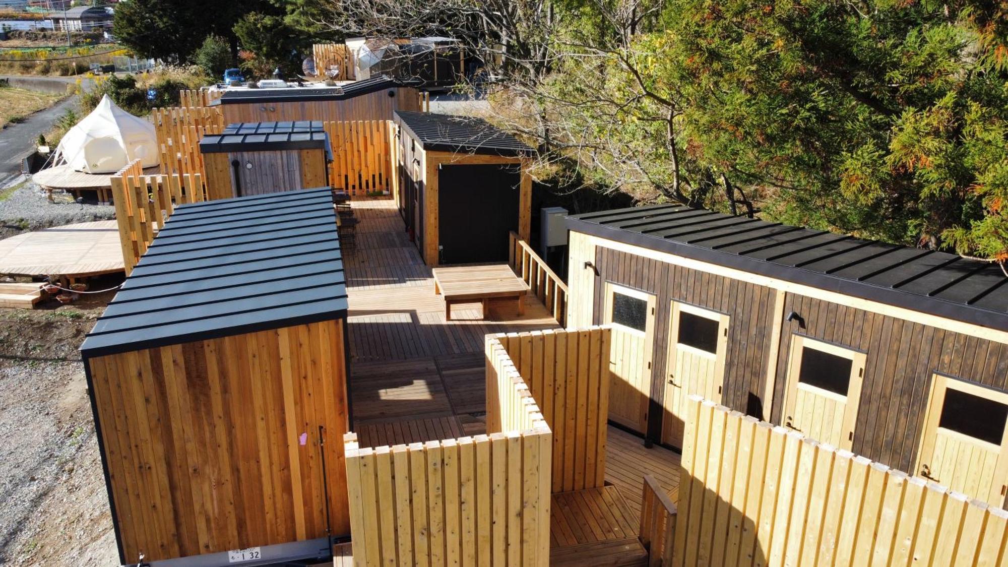 Hôtel Fuji Dome Glamping à Fujikawaguchiko Extérieur photo