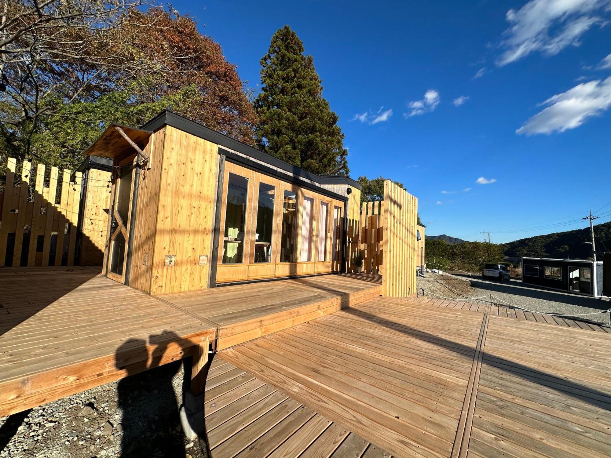 Hôtel Fuji Dome Glamping à Fujikawaguchiko Extérieur photo