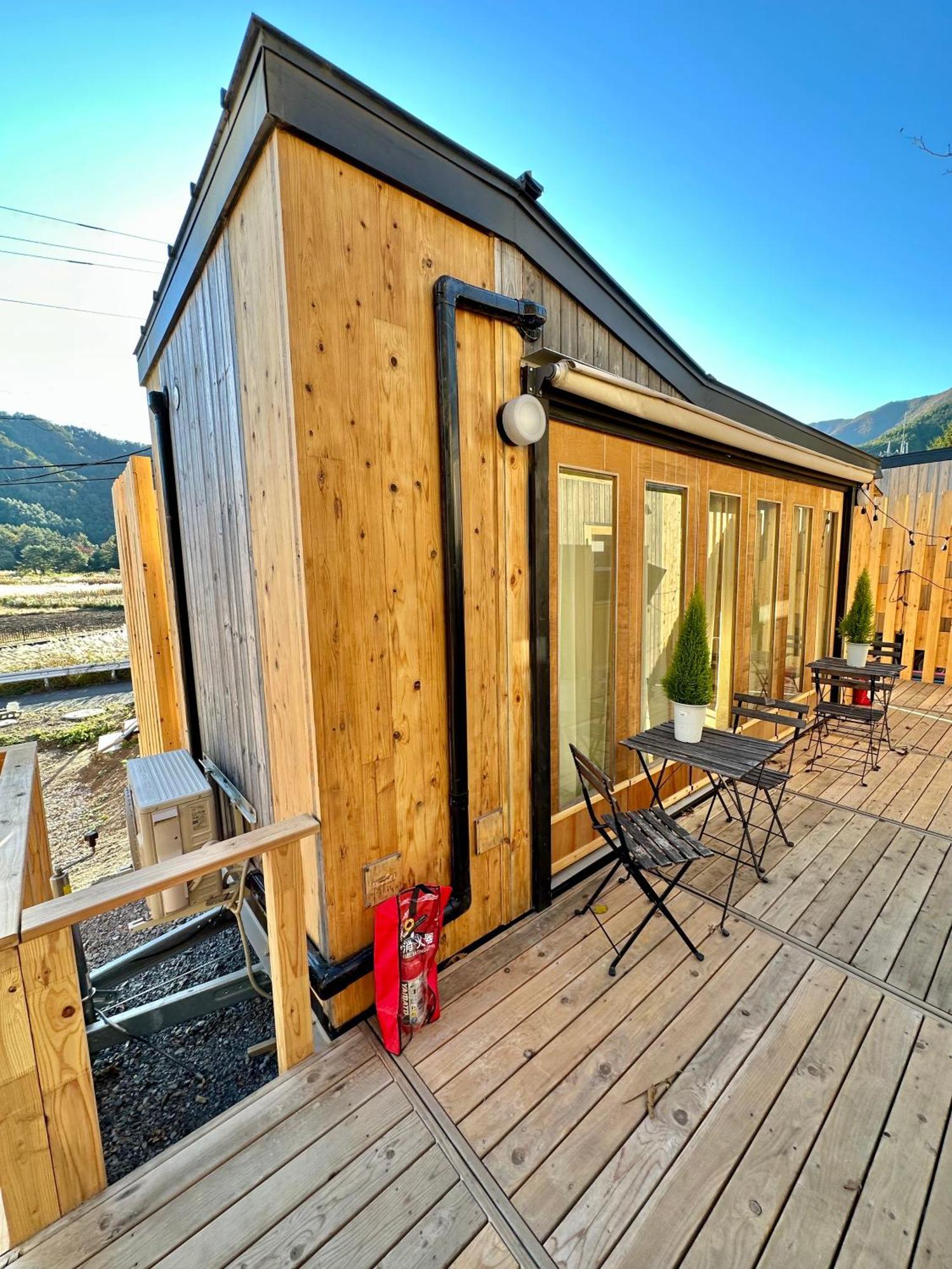 Hôtel Fuji Dome Glamping à Fujikawaguchiko Extérieur photo