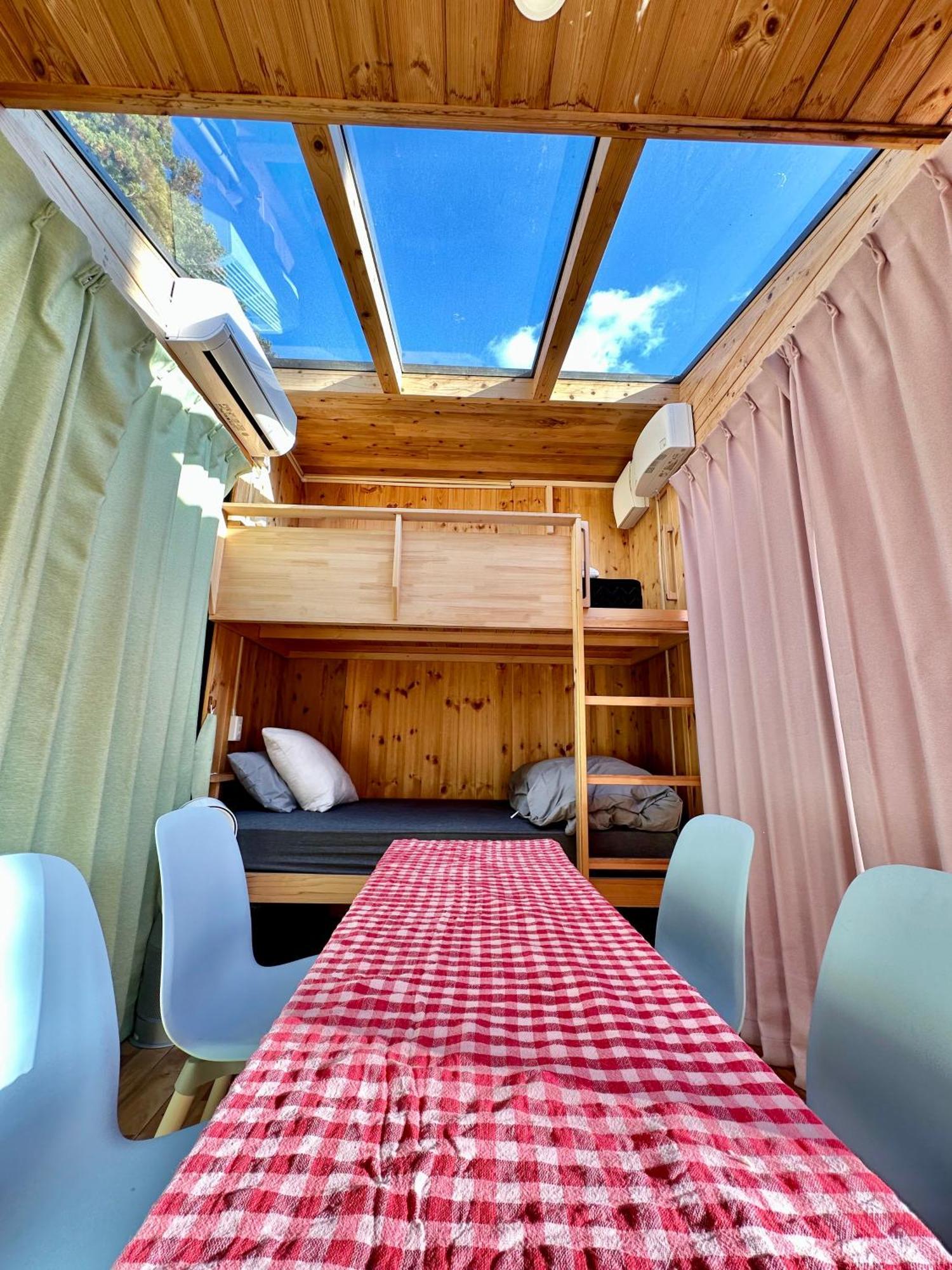 Hôtel Fuji Dome Glamping à Fujikawaguchiko Extérieur photo