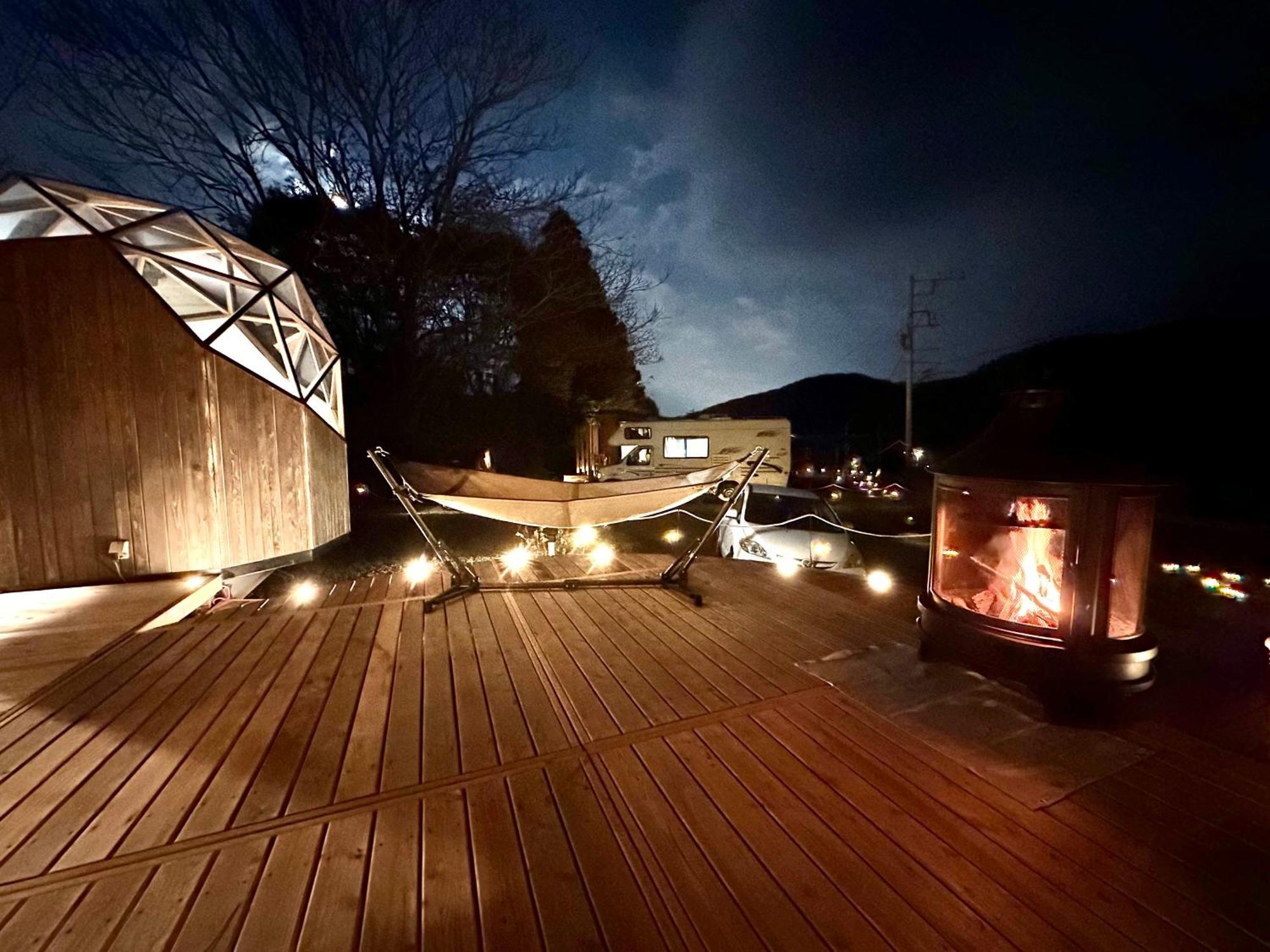 Hôtel Fuji Dome Glamping à Fujikawaguchiko Extérieur photo