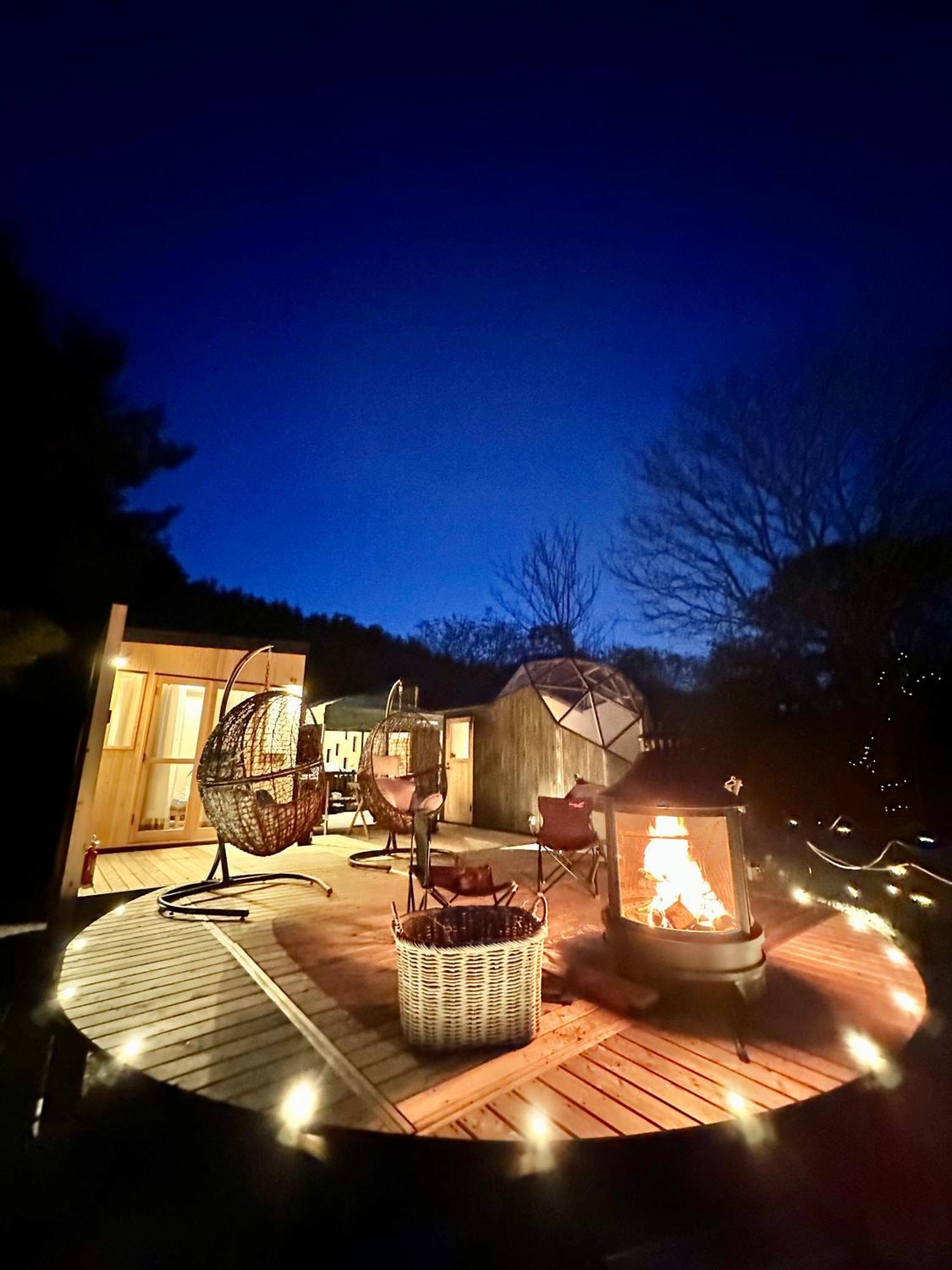 Hôtel Fuji Dome Glamping à Fujikawaguchiko Extérieur photo