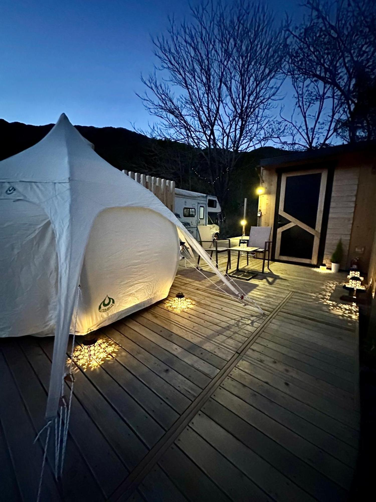 Hôtel Fuji Dome Glamping à Fujikawaguchiko Extérieur photo