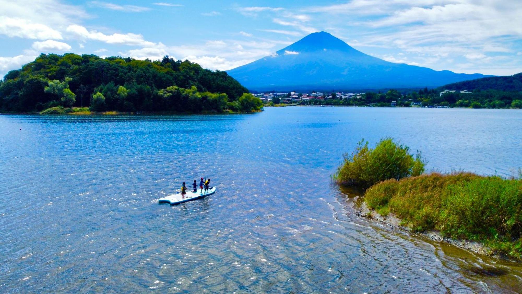 Hôtel Fuji Dome Glamping à Fujikawaguchiko Extérieur photo