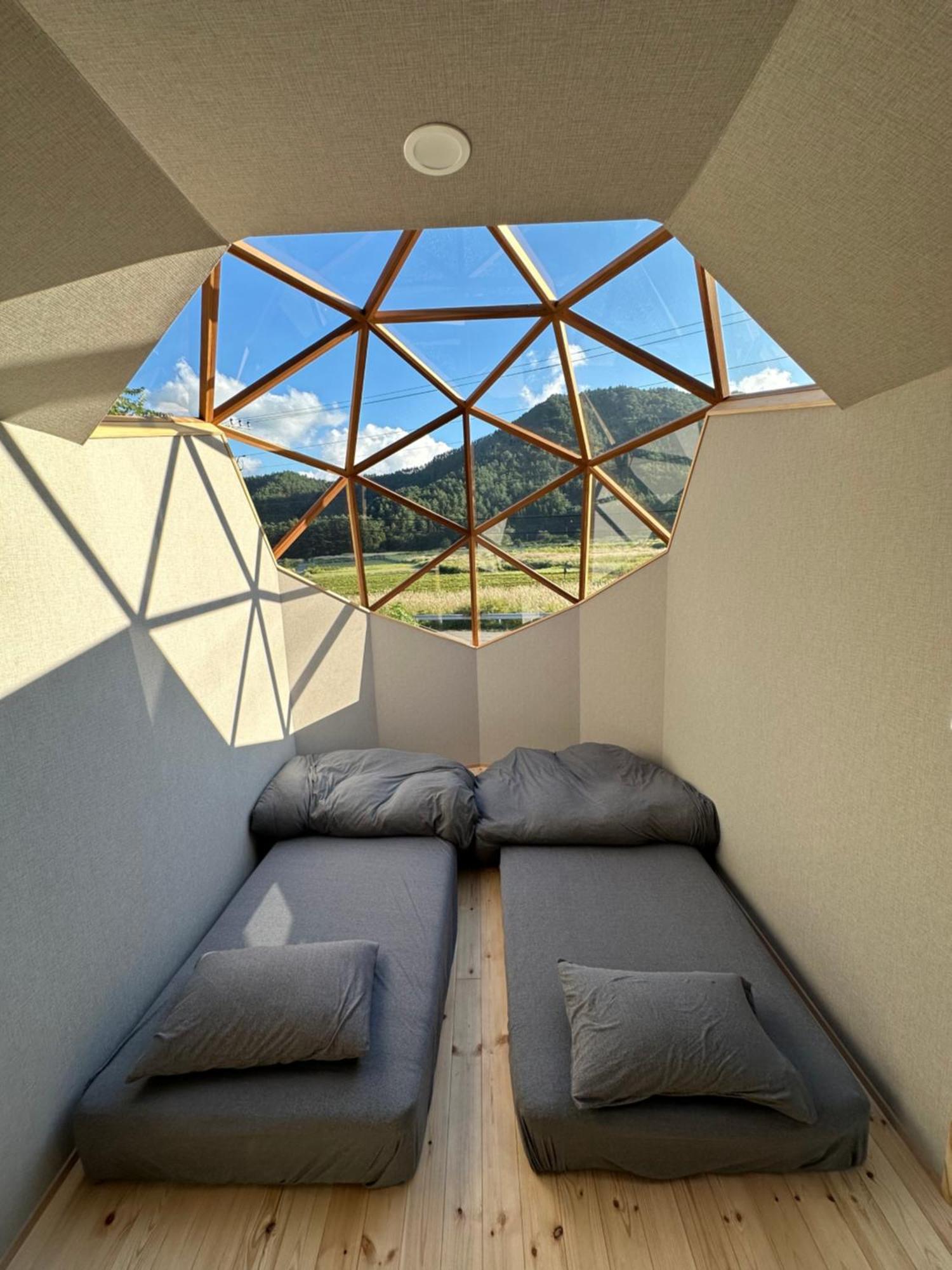 Hôtel Fuji Dome Glamping à Fujikawaguchiko Extérieur photo