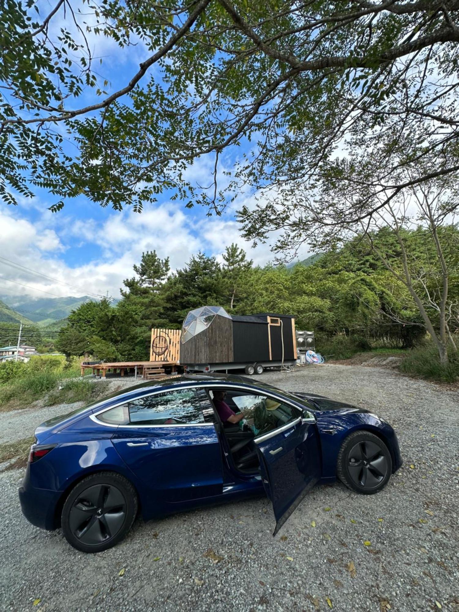 Hôtel Fuji Dome Glamping à Fujikawaguchiko Extérieur photo